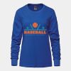 Ladies Long Sleeve Crew Neck Tee Vignette