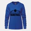 Ladies Long Sleeve Crew Neck Tee Vignette