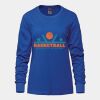 Ladies Long Sleeve Crew Neck Tee Vignette