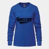 Ladies Long Sleeve Crew Neck Tee Vignette