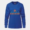 Ladies Long Sleeve Crew Neck Tee Vignette