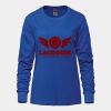 Ladies Long Sleeve Crew Neck Tee Vignette