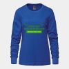 Ladies Long Sleeve Crew Neck Tee Vignette