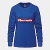 Ladies Long Sleeve Crew Neck Tee Vignette
