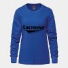 Ladies Long Sleeve Crew Neck Tee Vignette