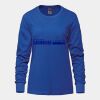 Ladies Long Sleeve Crew Neck Tee Vignette