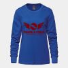 Ladies Long Sleeve Crew Neck Tee Vignette
