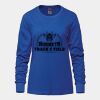 Ladies Long Sleeve Crew Neck Tee Vignette