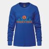 Ladies Long Sleeve Crew Neck Tee Vignette