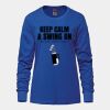 Ladies Long Sleeve Crew Neck Tee Vignette