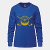 Ladies Long Sleeve Crew Neck Tee Vignette