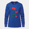 Ladies Long Sleeve Crew Neck Tee Vignette