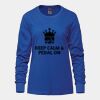 Ladies Long Sleeve Crew Neck Tee Vignette