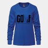Ladies Long Sleeve Crew Neck Tee Vignette