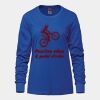 Ladies Long Sleeve Crew Neck Tee Vignette