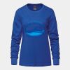 Ladies Long Sleeve Crew Neck Tee Vignette
