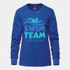 Ladies Long Sleeve Crew Neck Tee Vignette