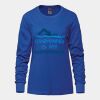 Ladies Long Sleeve Crew Neck Tee Vignette