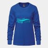 Ladies Long Sleeve Crew Neck Tee Vignette