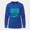Ladies Long Sleeve Crew Neck Tee Vignette