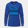 Ladies Long Sleeve Crew Neck Tee Vignette