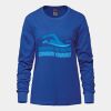 Ladies Long Sleeve Crew Neck Tee Vignette