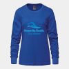 Ladies Long Sleeve Crew Neck Tee Vignette