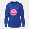 Ladies Long Sleeve Crew Neck Tee Vignette