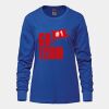 Ladies Long Sleeve Crew Neck Tee Vignette