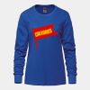 Ladies Long Sleeve Crew Neck Tee Vignette