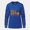 Ladies Long Sleeve Crew Neck Tee Vignette