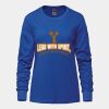 Ladies Long Sleeve Crew Neck Tee Vignette