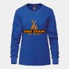Ladies Long Sleeve Crew Neck Tee Vignette