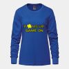 Ladies Long Sleeve Crew Neck Tee Vignette