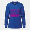 Ladies Long Sleeve Crew Neck Tee Vignette