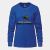 Ladies Long Sleeve Crew Neck Tee Vignette