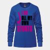 Ladies Long Sleeve Crew Neck Tee Vignette