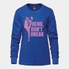 Ladies Long Sleeve Crew Neck Tee Vignette