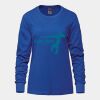Ladies Long Sleeve Crew Neck Tee Vignette