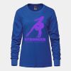 Ladies Long Sleeve Crew Neck Tee Vignette