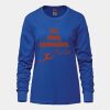Ladies Long Sleeve Crew Neck Tee Vignette