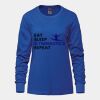 Ladies Long Sleeve Crew Neck Tee Vignette