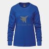 Ladies Long Sleeve Crew Neck Tee Vignette