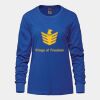 Ladies Long Sleeve Crew Neck Tee Vignette