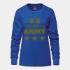 Ladies Long Sleeve Crew Neck Tee Vignette