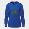 Ladies Long Sleeve Crew Neck Tee Vignette