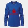 Ladies Long Sleeve Crew Neck Tee Vignette